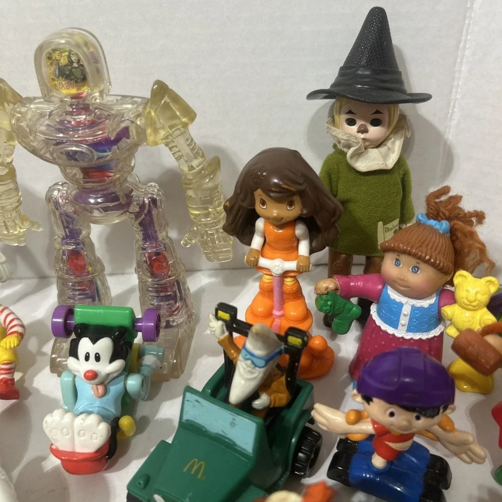 Vintage 80s 90s McDonald's Happy Meal Toy Lot Disney Animaniacs CPK Bobby